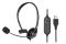 Гарнитура ПК моно On-ear 2E CH11 USB, omni-mic, 2м, черный