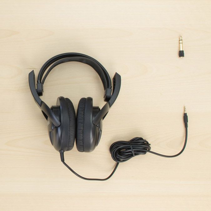 Навушники Over-Ear Koss UR20 DJ Style, 3.5 mini-jack, 2.4м, Сірий