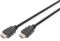 Кабель DIGITUS HDMI (M/M), High speed/Ethernet, 1м, чорний