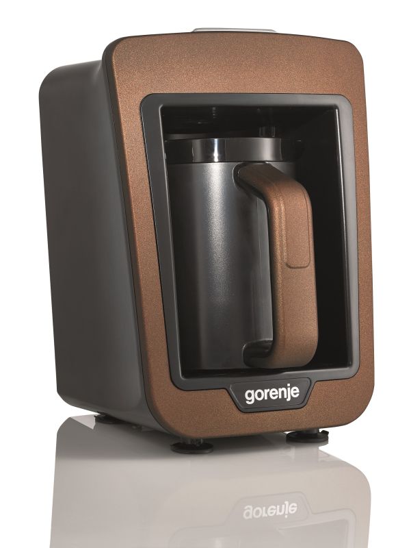 Кофеварка Gorenje капельная, 0.27л, молотый, 2чашки, коричневый