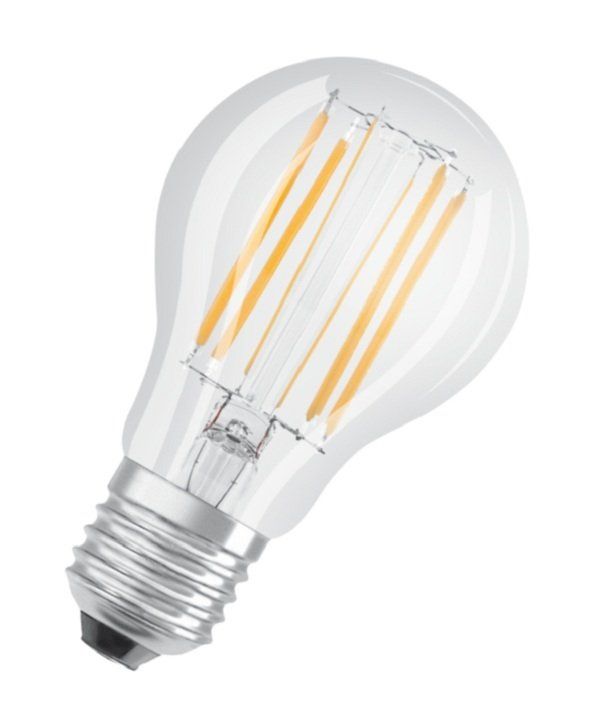 Светодиодная лампа OSRAM LED A75 9W (1055Lm) 2700K E27 филамент диммируемая