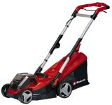 Газонокосарка акумуляторна Einhell PXC GE-CM 36/34-1 Li 36В(18+18) 33см 30л 20-65мм 11.9кг без АКБ та ЗП