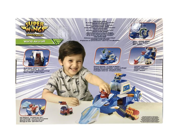 Ігровий набір Super Wings Повітряна База, світло, звук