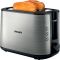 Тостер Philips WiWa Collection 950Вт, металл/пластик, черный