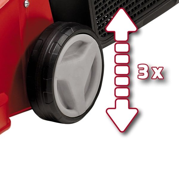 Газонокосилка сетевая Einhell GC-EM 1232 1200Вт 32см 30л 20-60мм 9.2кг