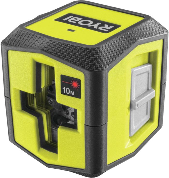 Нівелір лазерний Ryobi RBCLLR1 до 10м перехресний червоний промінь 0.4кг