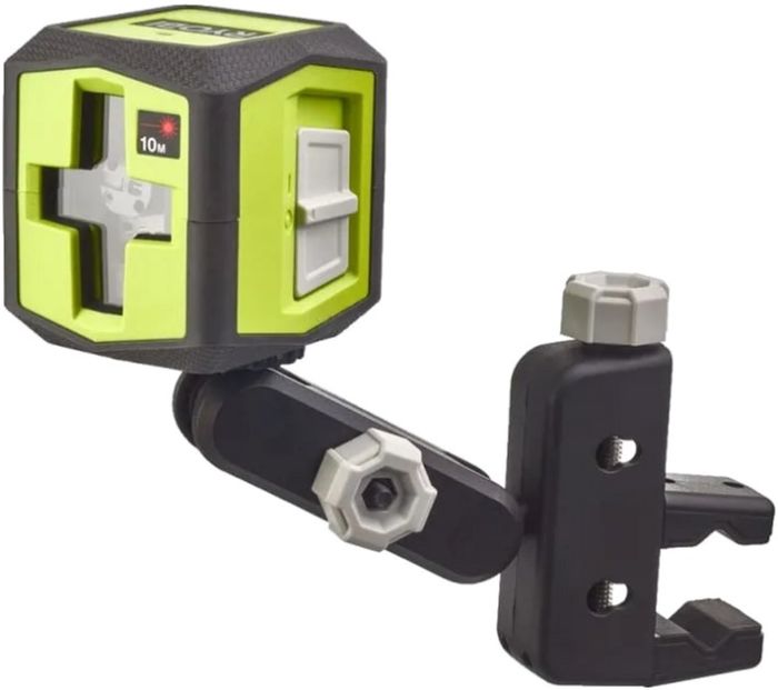 Нівелір лазерний Ryobi RBCLLR1 до 10м перехресний червоний промінь 0.4кг