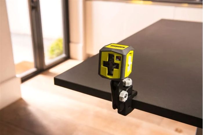 Нівелір лазерний Ryobi RBCLLR1 до 10м перехресний червоний промінь 0.4кг