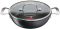 Сотейник з кришкою Tefal Unlimited, 26см, 2.5л, алюміній,скло, чорний