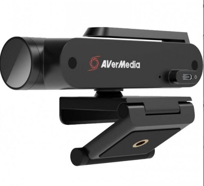 Вебкамера AVerMedia PW513 4K, 30fps, fixed focus, чорний