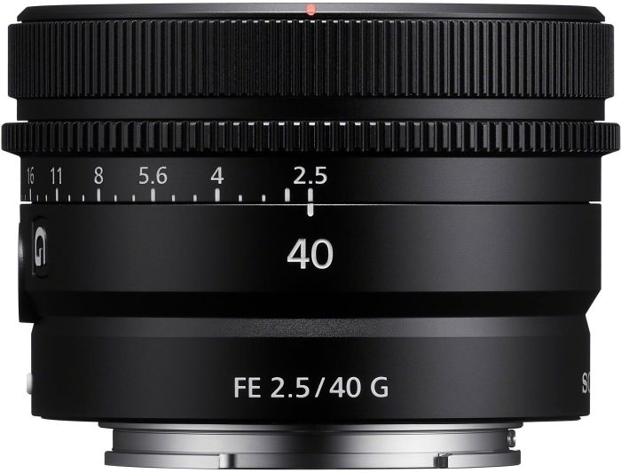 Об'єктив Sony 40mm, f/2.5 G для камер NEX