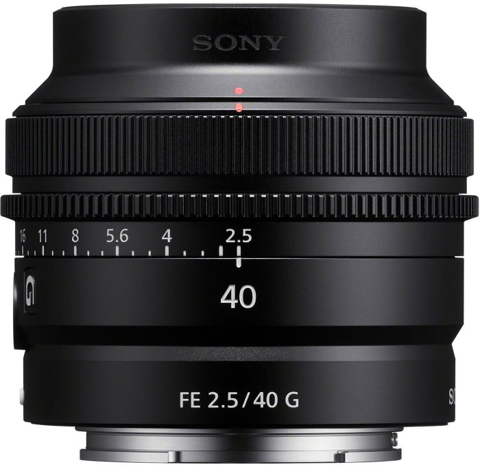 Об'єктив Sony 40mm, f/2.5 G для камер NEX