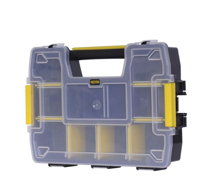 Органайзер Stanley Sort Master Light, 10 отделений, регулируемые перегородки, 6.5х29.5x21.5см, пластик