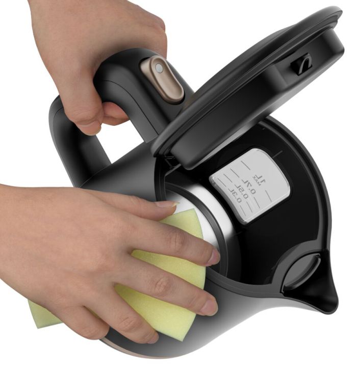 Электрочайник Tefal Includeo 1л, пластик, черный