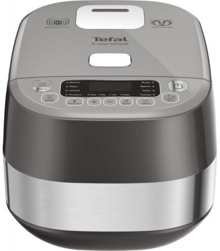 Мультиварка Tefal Expert Cook Induction, 1200Вт, чаша-5л, электронное управл., пластик, серый