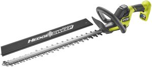 Кущоріз акумуляторний Ryobi ONE+ RY18HT55A-0 18В 55см крок різу 24мм 2.4кг без АКБ та ЗП