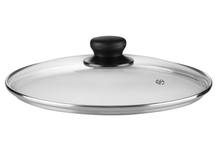 Кришка Ardesto Gemini Gourmet, 24см, термостійке скло, нержавіюча сталь, бакеліт