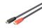 Кабель DIGITUS HDMI (M/M), High speed, активний, 15м, чорний
