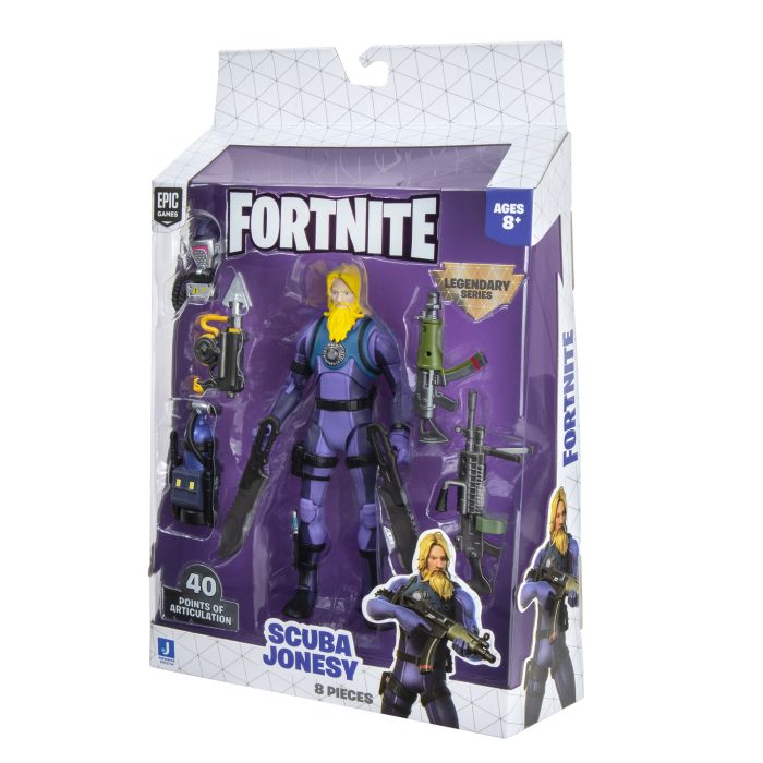 Коллекционная фигурка Fortnite Legendary Series Scuba Jonesy, 15см