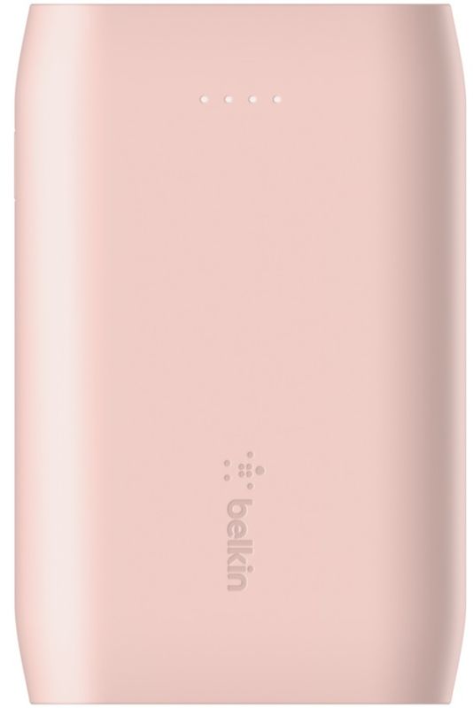Портативное зарядное устройство Power Bank Belkin 10000mAh 15W Dual USB-A, USB-C Rose Gold