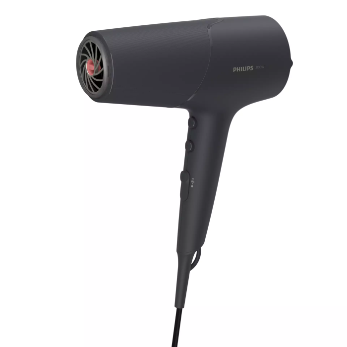 Фен Philips 5000 Series, 2100Вт, режимов-3, ионизиция, хол. обдув, темно-серый