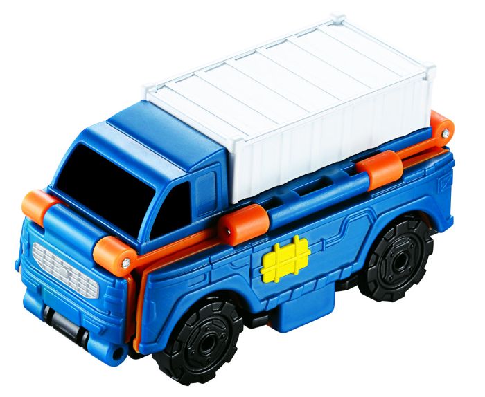 Машинка-трансформер Flip Cars 2 в 1 Городской транспорт, Грузовик и Погрузчик
