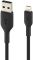 Кабель USB-A > Lightning зарядки/синхронизации Belkin 2м, витой, черный