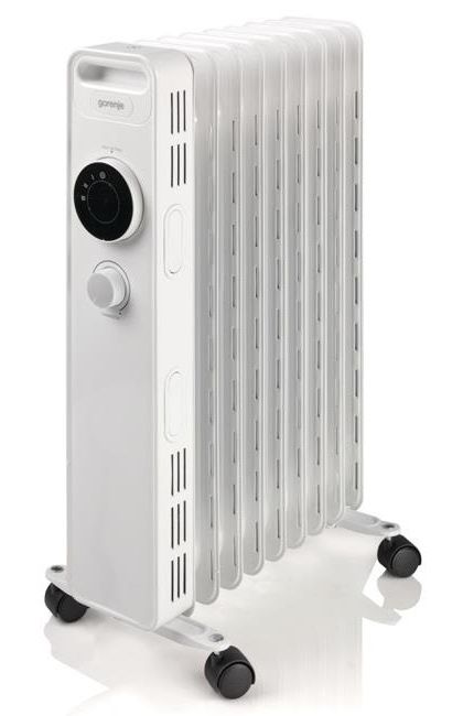 Масляный радиатор   9 cекций, 2000 Вт, 15 м2, мех. упр-ние Gorenje OR2000M
