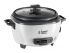 Рисоварка Russell Hobbs Medium, 300Вт, чаша-1.4л, механическое управл., съемная крышка, нерж. сталь, черно-белый