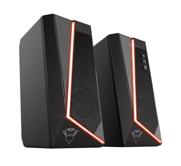 Акустическая система Trust GXT 609 Zoxa 2.0, USB/AUX, RGB, Черный