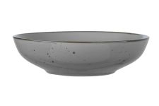 Тарілка супова Ardesto Bagheria Grey, 20см, кераміка, сірий