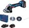 Шлифмашина угловая акумуляторная Bosch GWS 180, 125мм, 18В 1х4.0Ач, 11000об/мин, безщёточная, 1.6кг