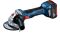 Шлифмашина угловая акумуляторная Bosch GWS 180, 125мм, 18В 1х4.0Ач, 11000об/мин, безщёточная, 1.6кг