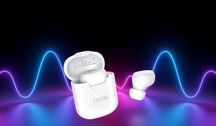 Гарнітура TECNO Minipods M1 Mono White