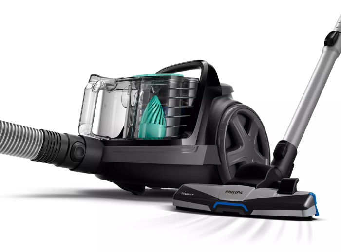 Пылесос Philips контейнерный 5000 Series, 900Вт, конт пыль -1,5л, НЕРА, черный
