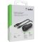 Зарядное устройство автомобильное Belkin 24Вт 2хUSB-A, кабель USB-A > USB-C 1м, черный