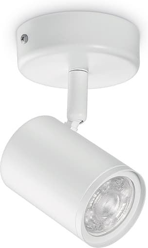 Светильник точечный накладной умный WiZ IMAGEO Spots, 1х5W 2200-6500K RGB белый