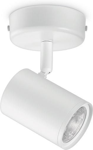 Светильник точечный накладной умный WiZ IMAGEO Spots, 1х5W 2200-6500K RGB белый