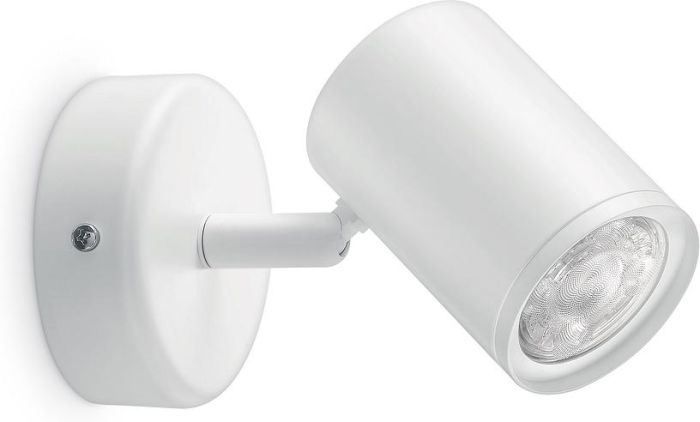 Светильник точечный накладной умный WiZ IMAGEO Spots, 1х5W 2200-6500K RGB белый