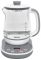 Електрочайник Tefal Tastea tea maker 1.5л, скло, заварник, біло-сірий