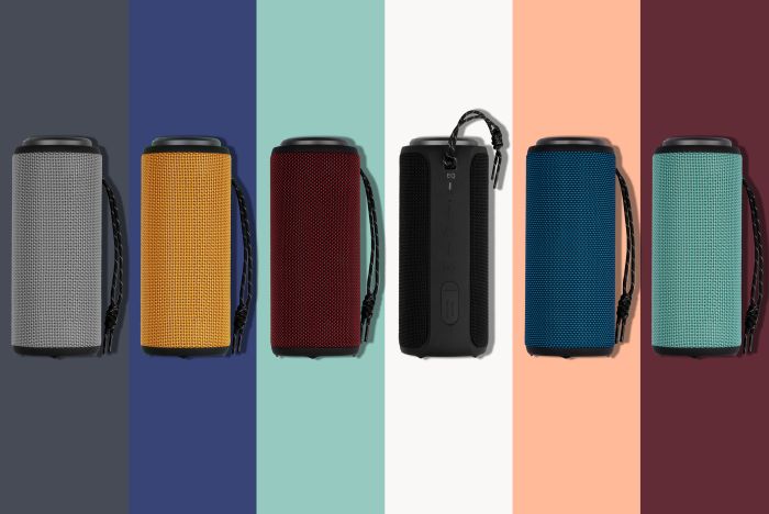 Акустическая система 2E SoundXTube TWS, MP3, Wireless, Waterproof turquoise