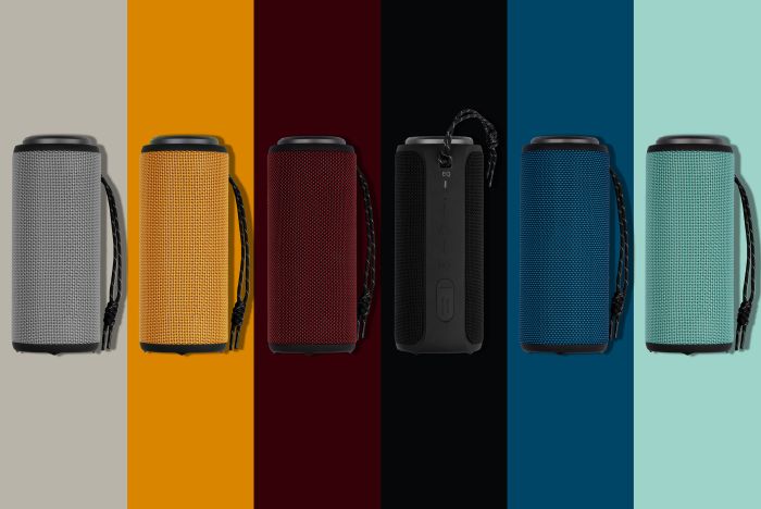 Акустическая система 2E SoundXTube TWS, MP3, Wireless, Waterproof turquoise