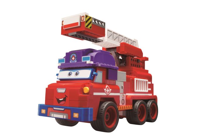 Конструктор Super Wings Small Blocks Buildable Vehicle Set Спаркі (Sparky)