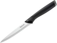 Кухонний ніж універсальний Tefal Comfort, 12см, нержавіюча сталь, пластик, чорний