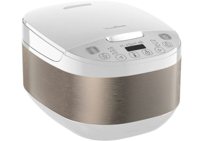 Мультиварка Moulinex SimplyCook Plus, 750Вт, чаша-4л, электронное управл., металл/пластик, белый