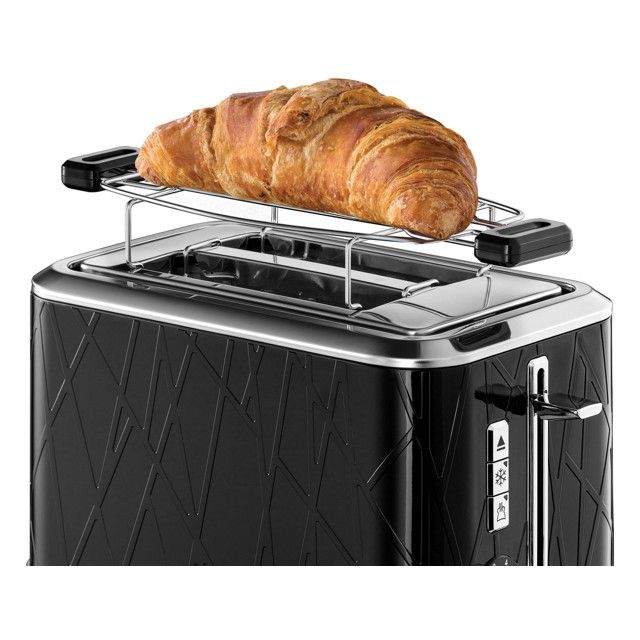 Тостер Russell Hobbs Structure, 1050Вт, пластик, чёрный