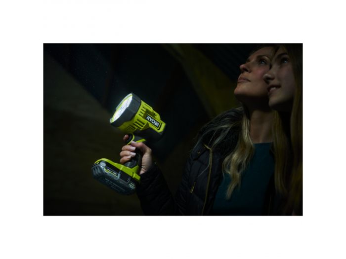 Ліхтар інспекційний акумуляторний Ryobi ONE+ RLS18-0, 18В, 3000лм, 3 функції освітлення без АКБ та ЗП