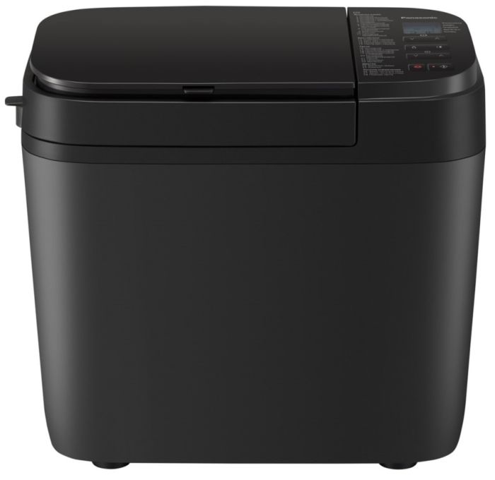 Хлебопечка Panasonic 550Вт, программ-28, макс.вес -1.25кг, форма-прямоугольник, пластик, черный