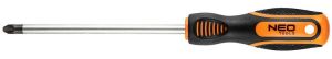Отвертка Neo Tools, крестовая, PZ3x150мм, сталь CrV