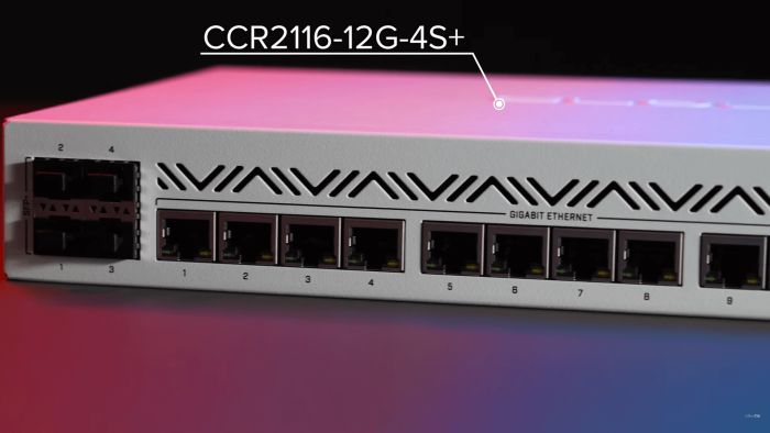 Маршрутизатор MikroTik Cloud Core Router MikroTiK CCR2116-12G-4S+